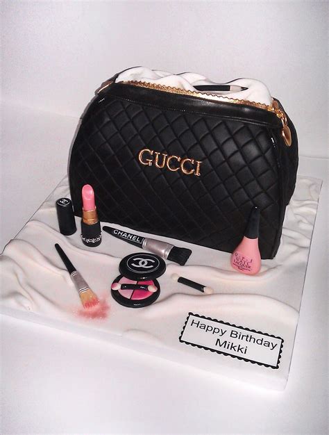 gucci makeup bag cake|vintage gucci makeup bag.